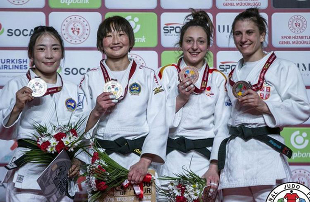 Bronze at Grand Slam Antalya